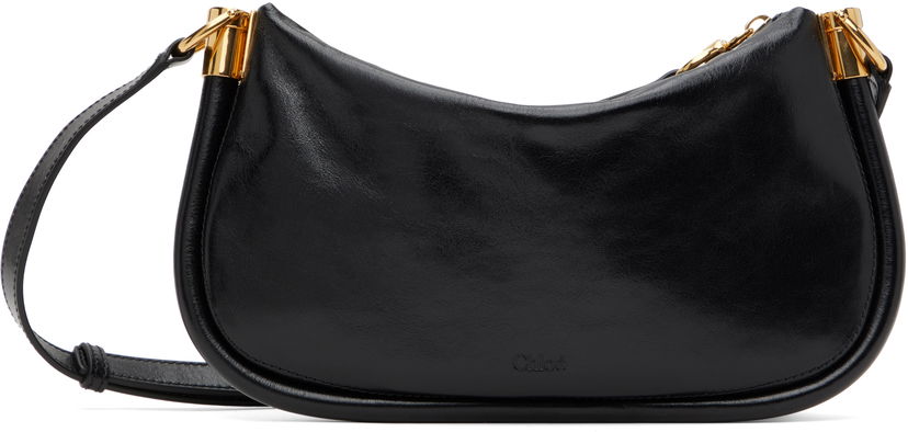 Torbica CHLOÉ Mini Paraty 24 Bag Črna | CHC24WP436O17
