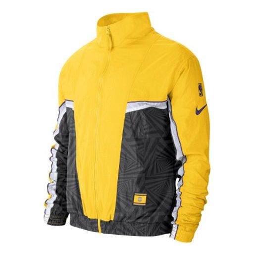 Vetrovka Nike Lakers City Edition Sports Jacket Rumena | CN5483-010