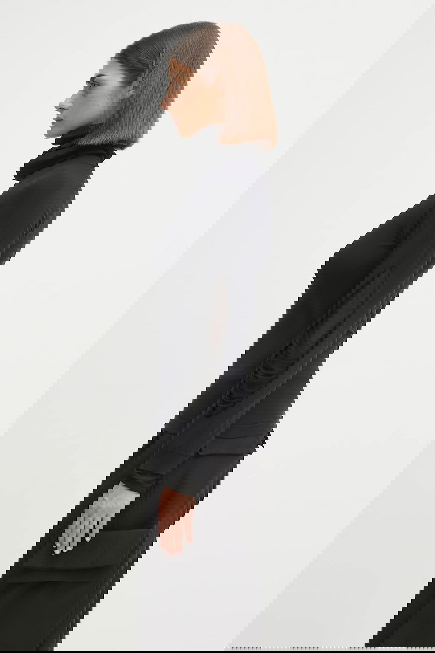 Pleteni pulover Y-3 Y-3 Hooded Knit Turtleneck Top Črna | JX2301, 1