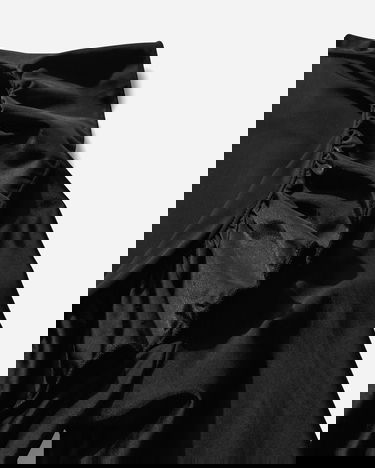 Srajce OpéraSPORT Daphne Ruffle Wrap Top Črna | SS25-A45 BLK, 3