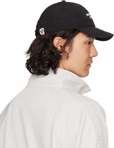 Kapa AAPE by A Bathing Ape AAPE by A Bathing Ape 'AAPE Now' Moonface Logo Cap Črna | AAPCPM5255XXOBKX, 2