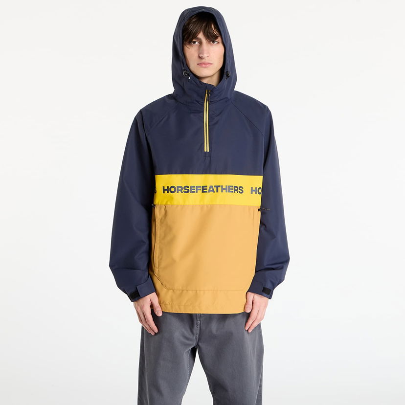 Vetrovka Horsefeathers Gordie Colorblock Hooded Pullover Jacket Večbarvna | OM322I