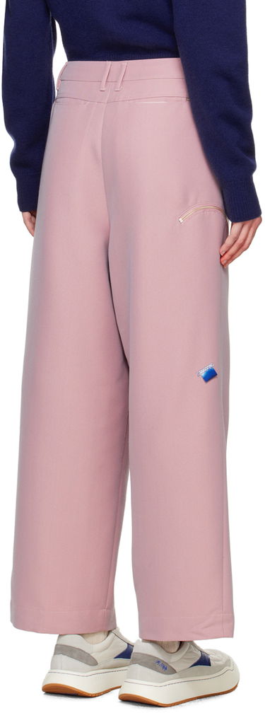 Hlače ADER ERROR Wide Leg Zip Detail Trousers Roza | BN01SSBT0110PK, 2