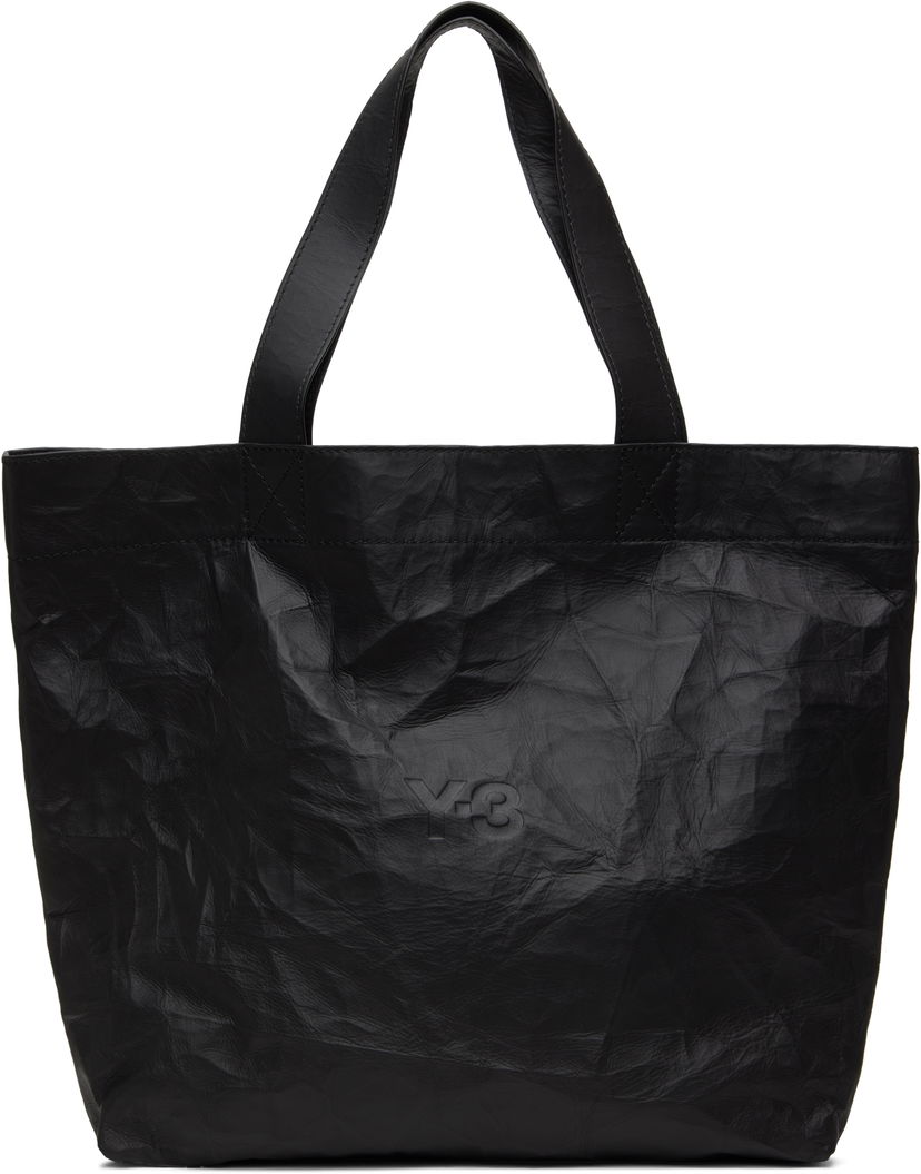 Tote bag Y-3 Y-3 Crinkled Tote Črna | JD2900