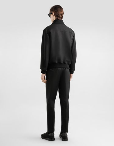 Jakna Dolce & Gabbana Dolce & Gabbana Linen Blouson Jacket Črna | G9BOFTFU4LXN0000, 2