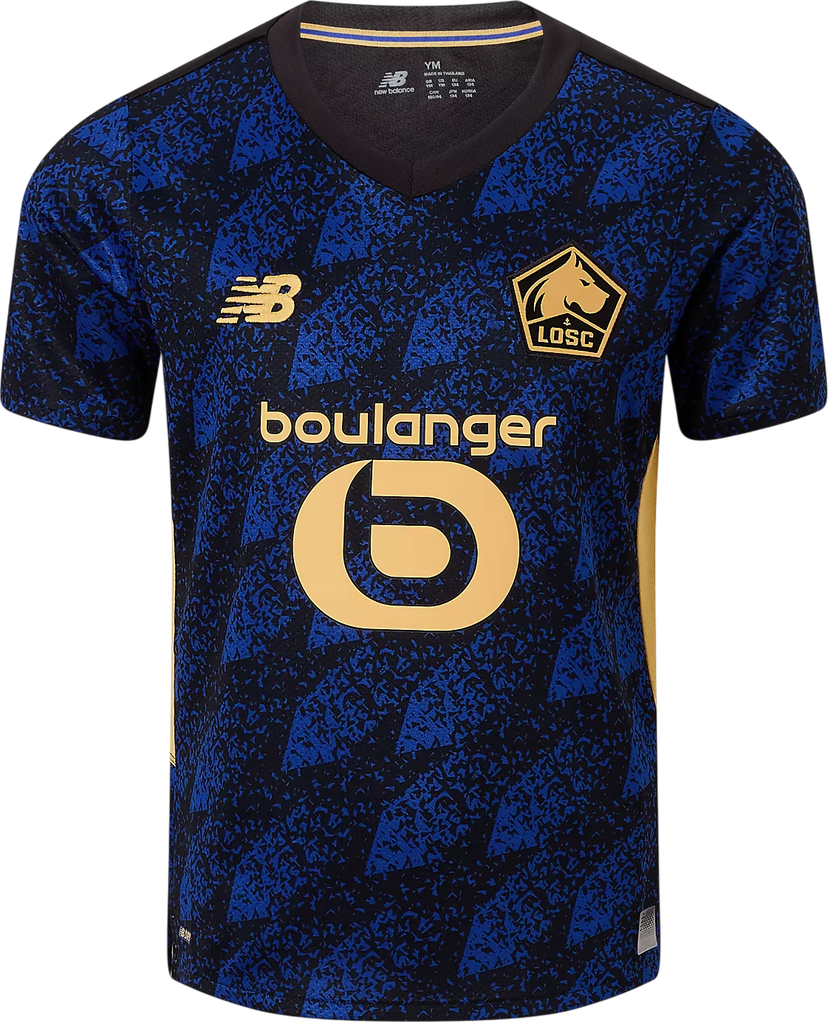 Dres New Balance LOSC Lille 3rd Jersey 2025/26 Kids Modra | jt230456-thd