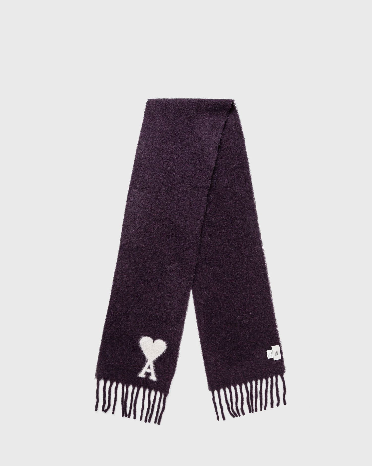 Šala AMI Oversize Scarf With Fringe Lila | USF422.AW0054-504, 0