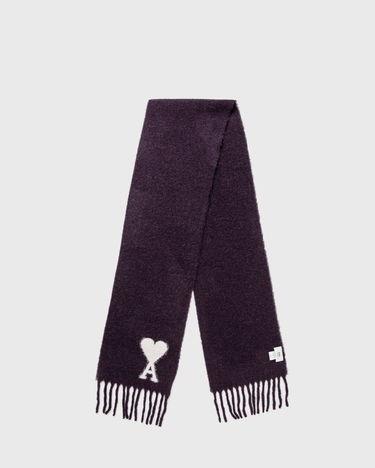 Šala AMI Oversize Scarf With Fringe Lila | USF422.AW0054-504, 0