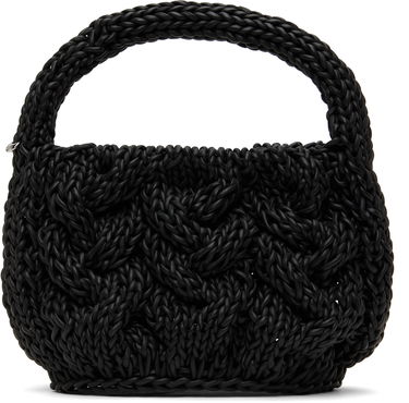 Torbica JW Anderson JW Anderson Small Cable Knit Bag Črna | HB0712-LA0365, 0