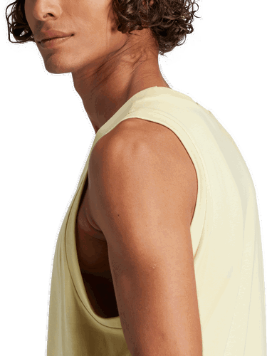 Majica brez rokavov adidas Originals adidas Essentials Small Logo Tank Top Rumena | je8979, 5