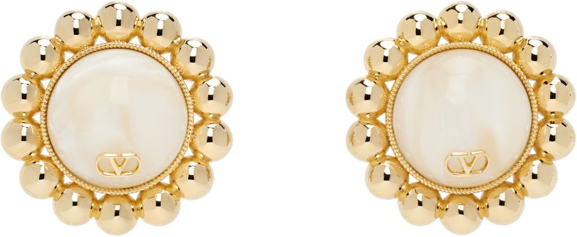 Uhani Valentino Valentino Garavani Pas Plus Earrings Kovinski | 6W2J0Y18DHC