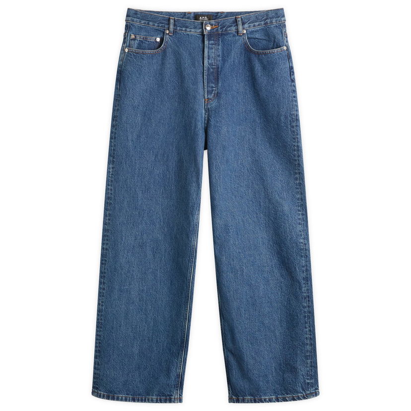 Kavbojke A.P.C. A.P.C. Aaron Wide Leg Jeans 30 Modra | COHJK-H09182-IAL