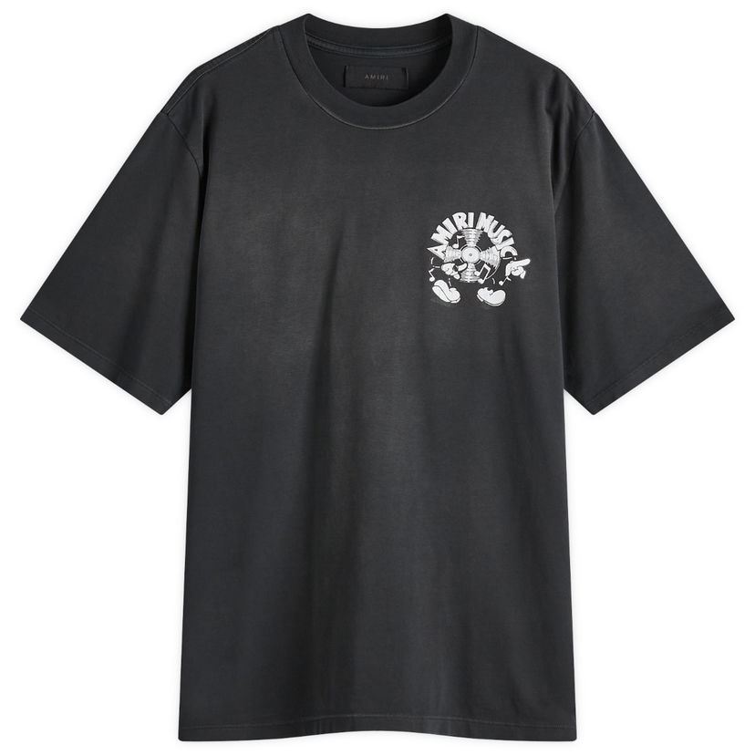 Majica AMIRI Amiri Music Record T-Shirt, Size Medium Črna | AMJYTE1168-001