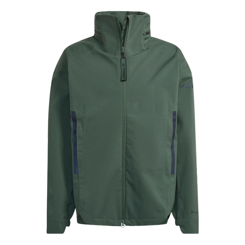 Vetrovka adidas Performance Terrex C Myshelter R.r Rain Jacket Zelena | HG6028