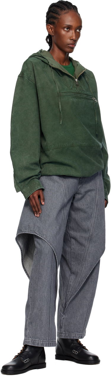 Jakna JW Anderson JW Anderson Garment Dye Anorak Zelena | JK0416-PG1600, 3