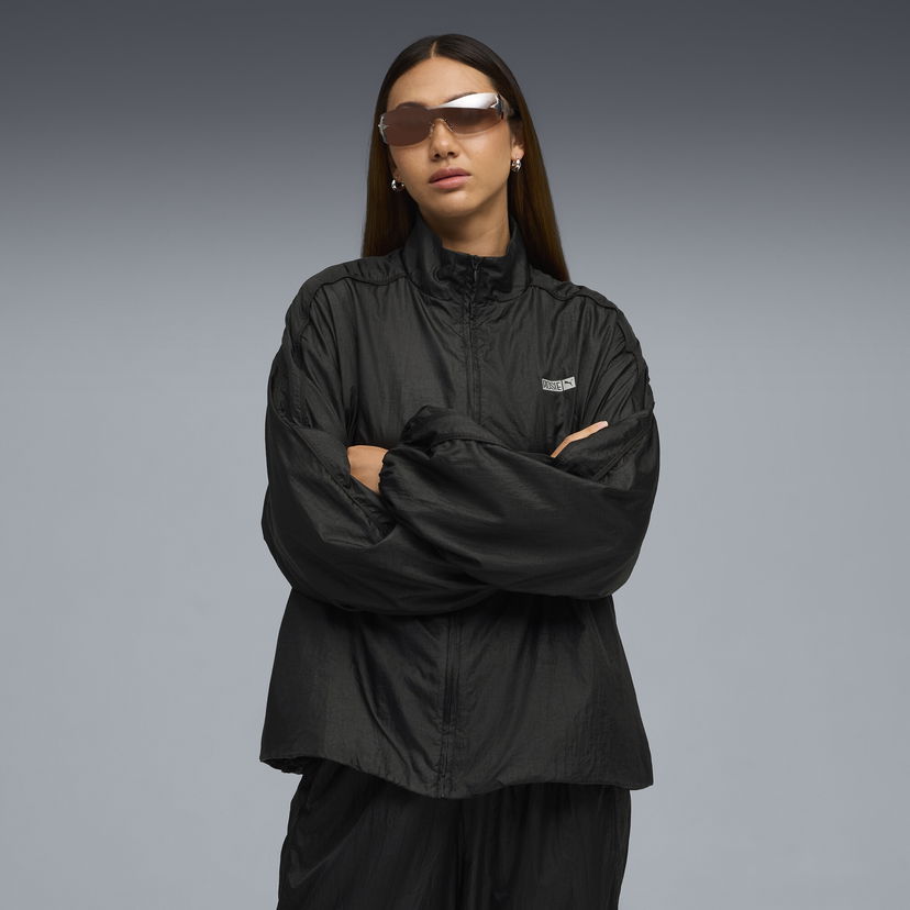 Trenirka Puma PUMA x ROSÉ Women's T7 Track Jacket Črna | 633793_01