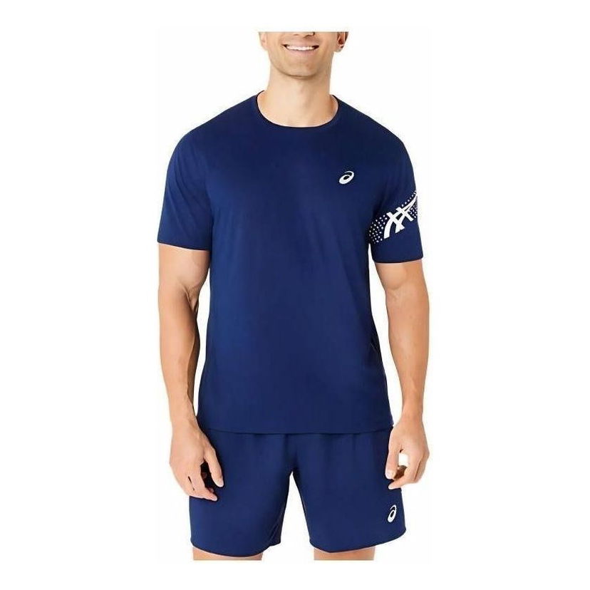 Majica Asics Icon Short Sleeve T-Shirt Modra | 2011C836-200