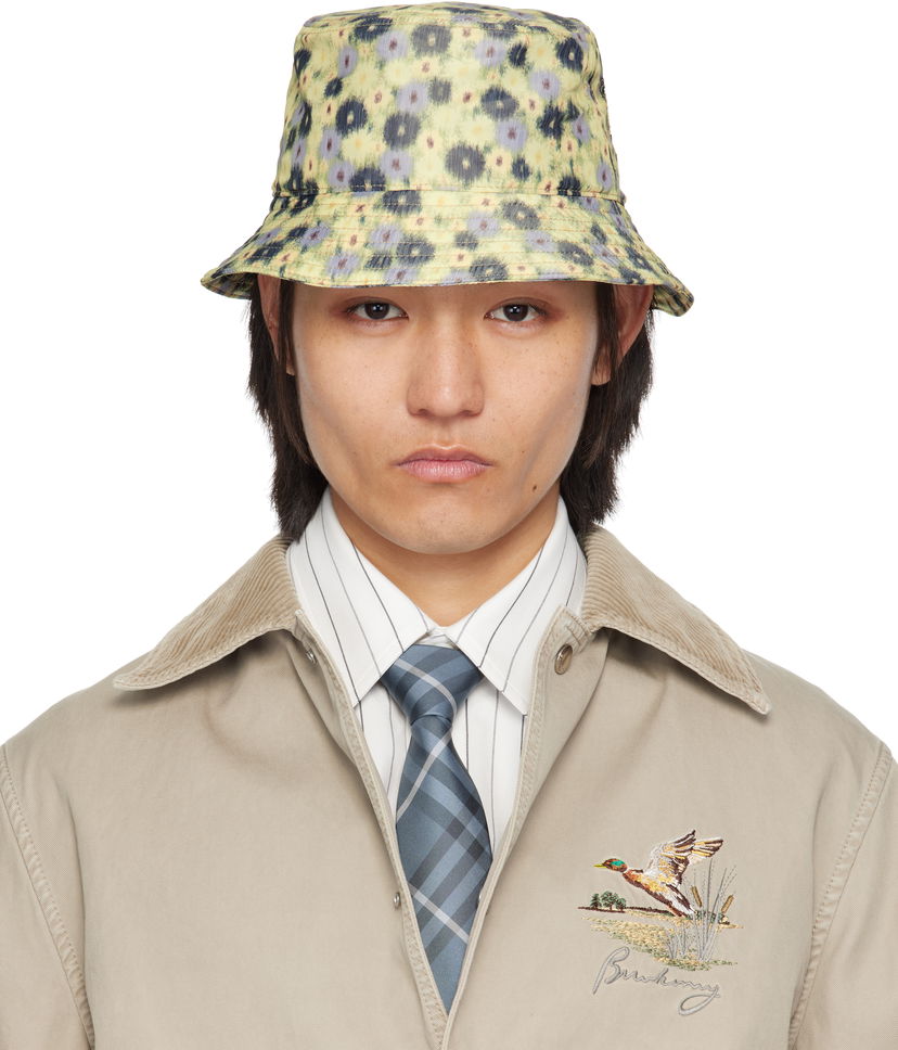 Klobuk Burberry Burberry Daisy Print Bucket Hat Večbarvna | 8107992