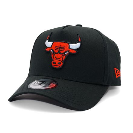 Kapa New Era Chicago Bulls NBA Side Patch 9FORTY A-Frame Adjustable Hat Črna | 60595220
