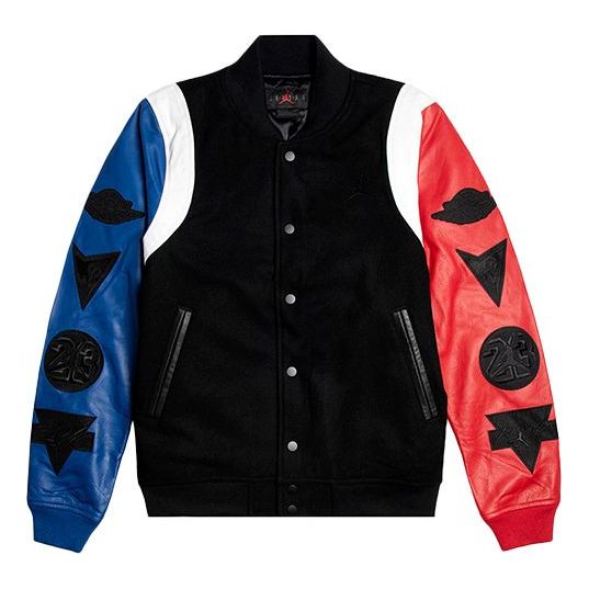 Bomber jakna Jordan Air Jordan Destroyer Sleeve Jacket Črna | AT9959-010