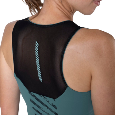 Majica brez rokavov Dynafit Dynafit Trail Crop Top Zelena | 08-0000071903-3091, 2