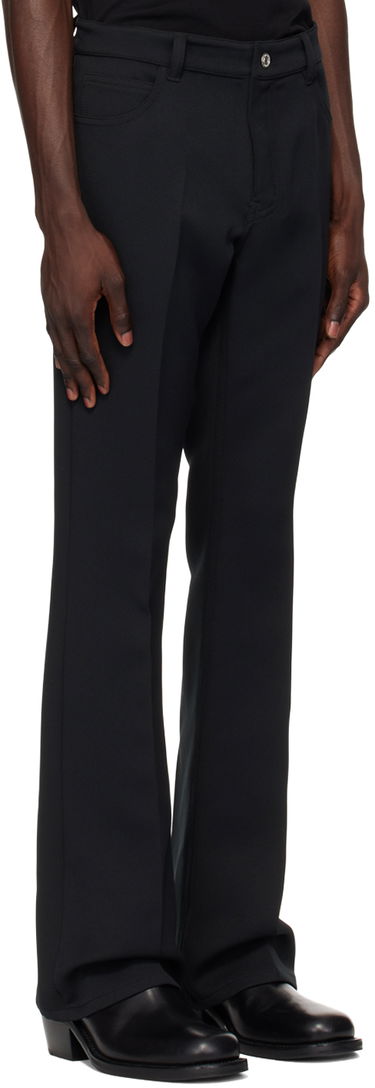 Hlače Courrèges Signature 70's Bootcut Trousers Črna | VESCPA021PL0007, 1