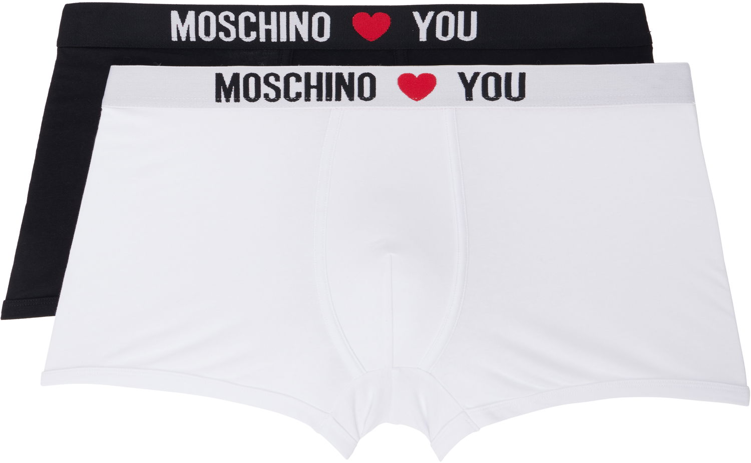 Boksarice Moschino Moschino 'My Valentine' Two-Pack Boxers Bela | 251V11311 4402 1555, 0