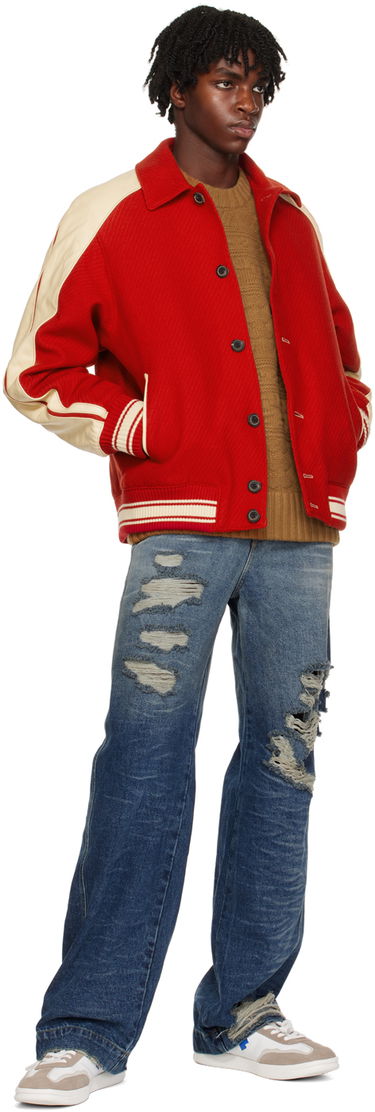 Pleteni pulover ADER ERROR Oversized Knit Sweater Rjava | BMADFWKT0305BG, 3