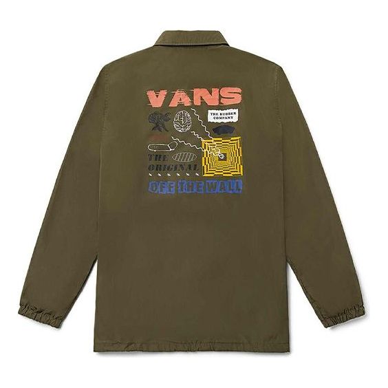 Vetrovka Vans Drill Chore Coat Zelena | VN0A5H8RKCZ