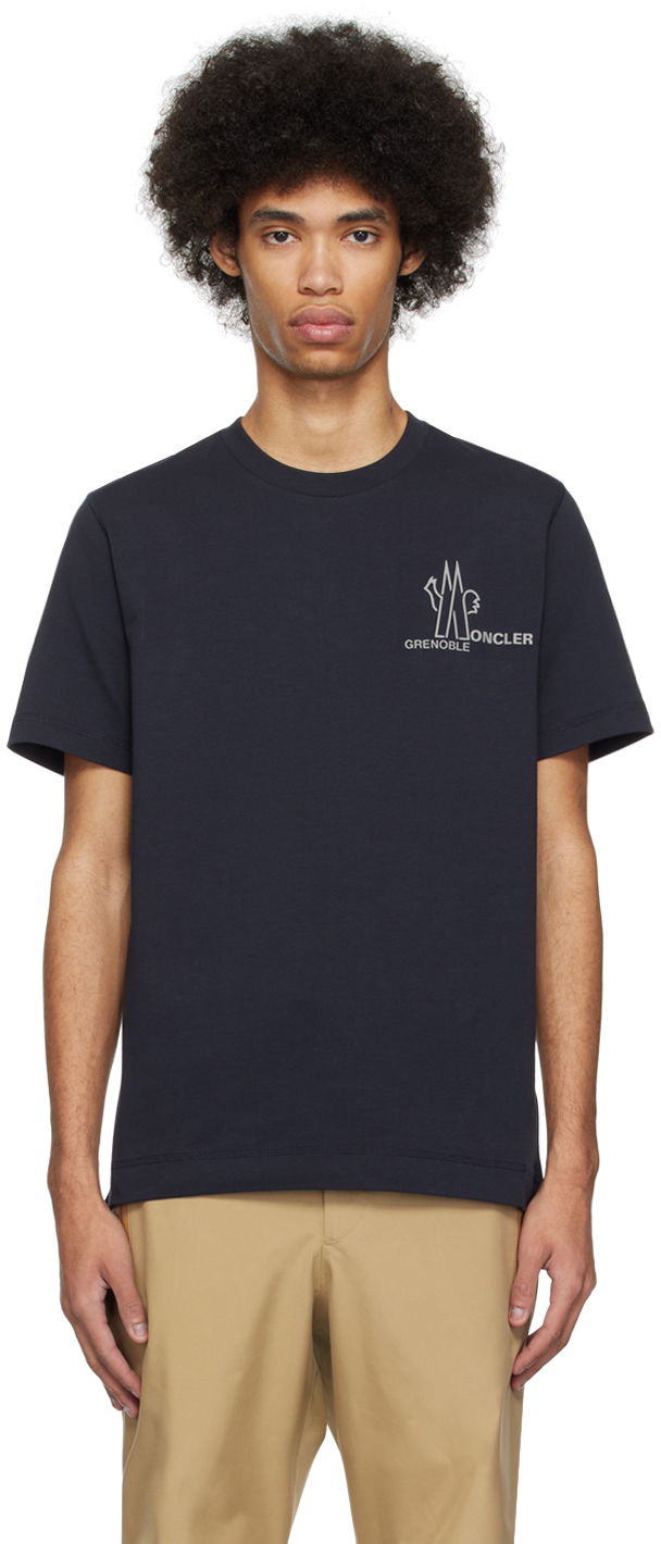 Majica Moncler Grenoble Tennis-Tail T-Shirt Mornarica | J10978C0000283927