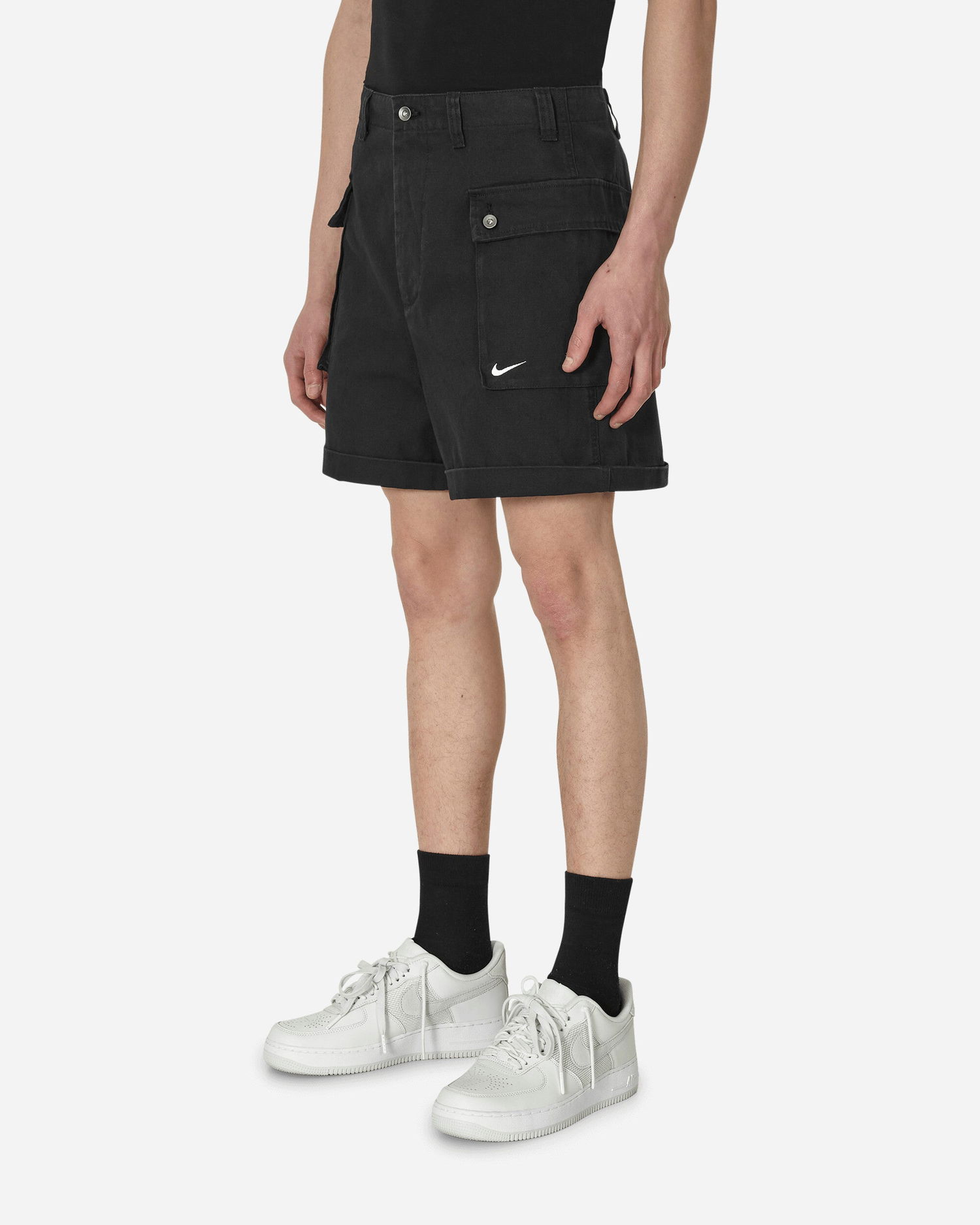Kratke hlače Nike Woven P44 Cargo Shorts Črna | FJ7137-010, 1