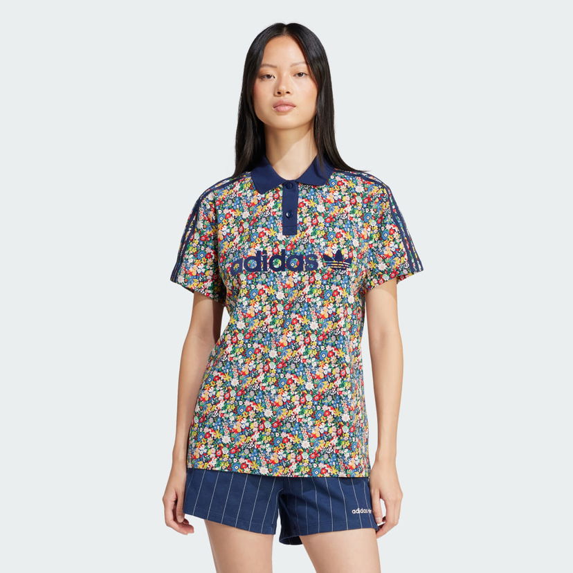 Polo majica adidas Originals adidas Originals x Liberty London Floral Polo Večbarvna | JC7786