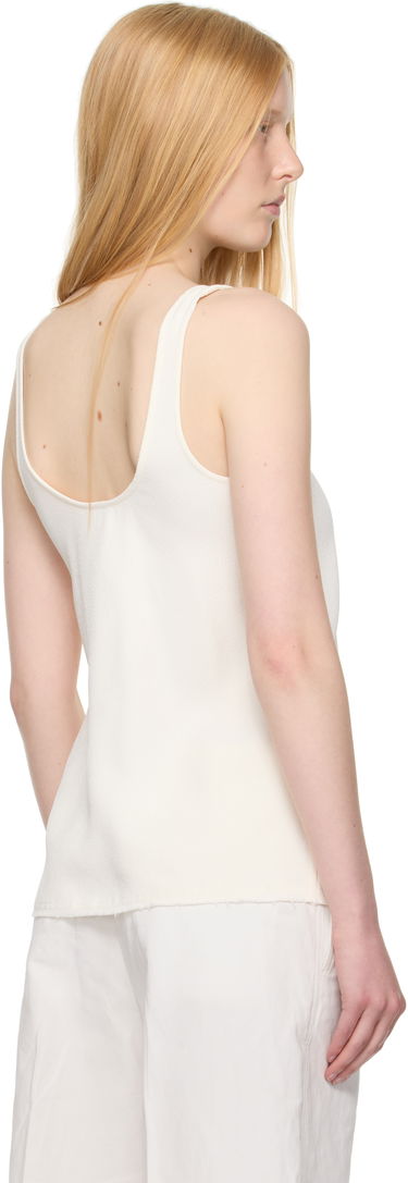 Majica brez rokavov TOTEME TOTEME Sablé Tank Top Bela | 252-WRT0510-FB0240, 2