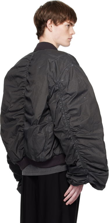 Bomber jakna We11done We11done Washed Nylon Bomber Jacket Črna | WD-JP2-25-059-U-BK, 2