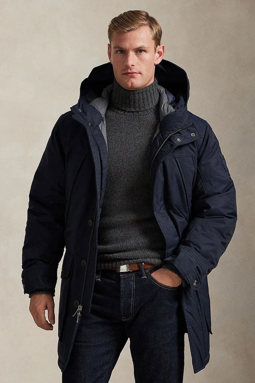 Parka Polo by Ralph Lauren Winter Hooded Down Parka Mornarica | 710968114001