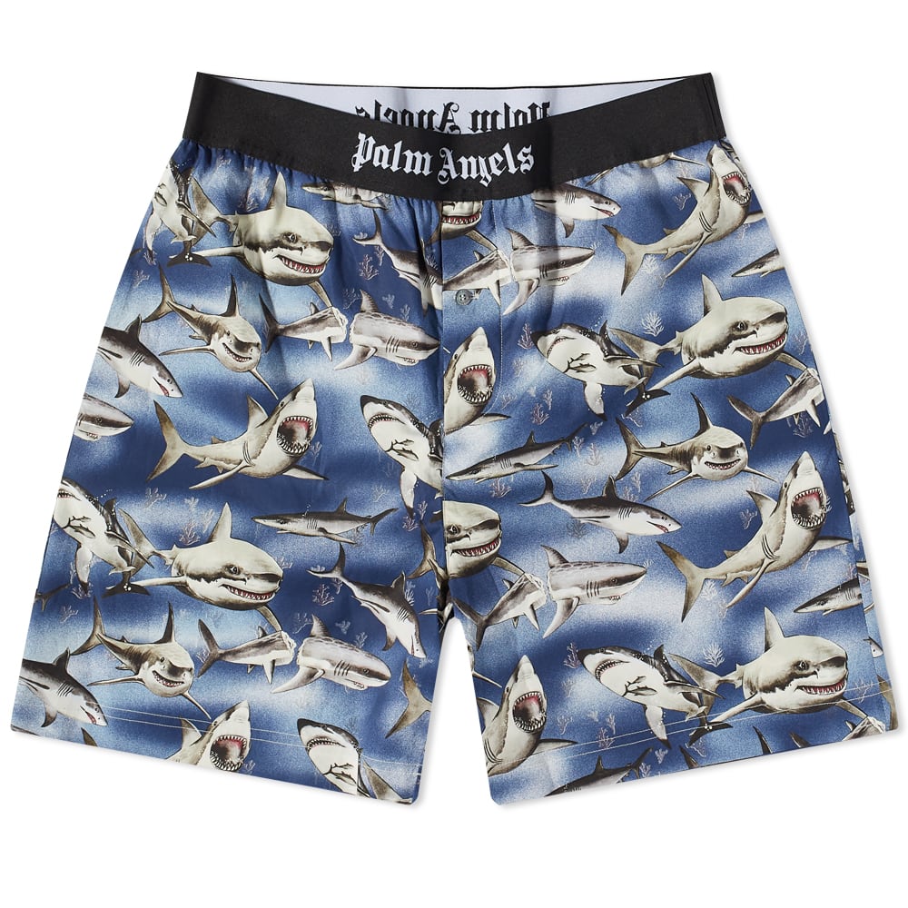 Kopalke Palm Angels Shark Swim Short Modra | PMCB044S23FAB0034510, 0