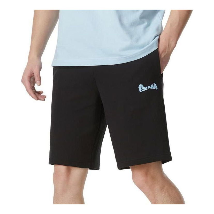 Kratke hlače Puma Logo Casual Shorts Črna | 628039-01