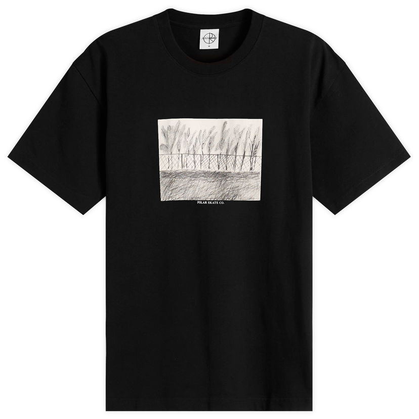 Majica Polar Skate Co. Fence Graphic Tee Črna | PSC-F25-29-BLK