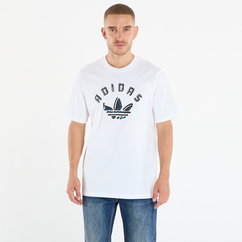 Majica adidas Originals adidas Graphic Tee Bela | JX3089