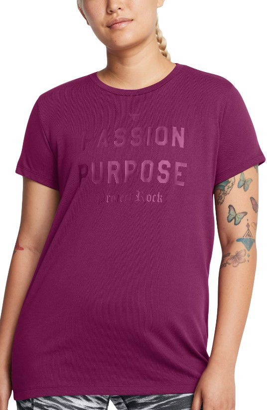 Majica Under Armour Project Rock Passion Short Sleeve T-Shirt Lila | 1387500-505