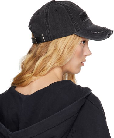 Kapa Feng Chen Wang Feng Chen Wang Denim Baseball Cap Črna | FUS19AC02, 2