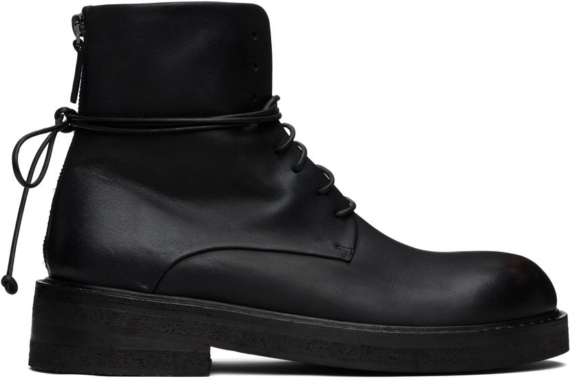 Oblačila Marsèll Marsell Parrucca Combat Boots Črna | MM2961 P023666