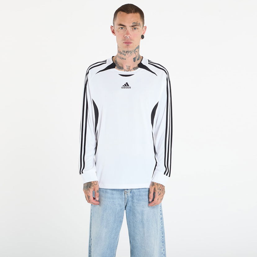 Majica adidas Originals Teamgeist Adicolor Long Sleeve T-Shirt Bela | JY6371