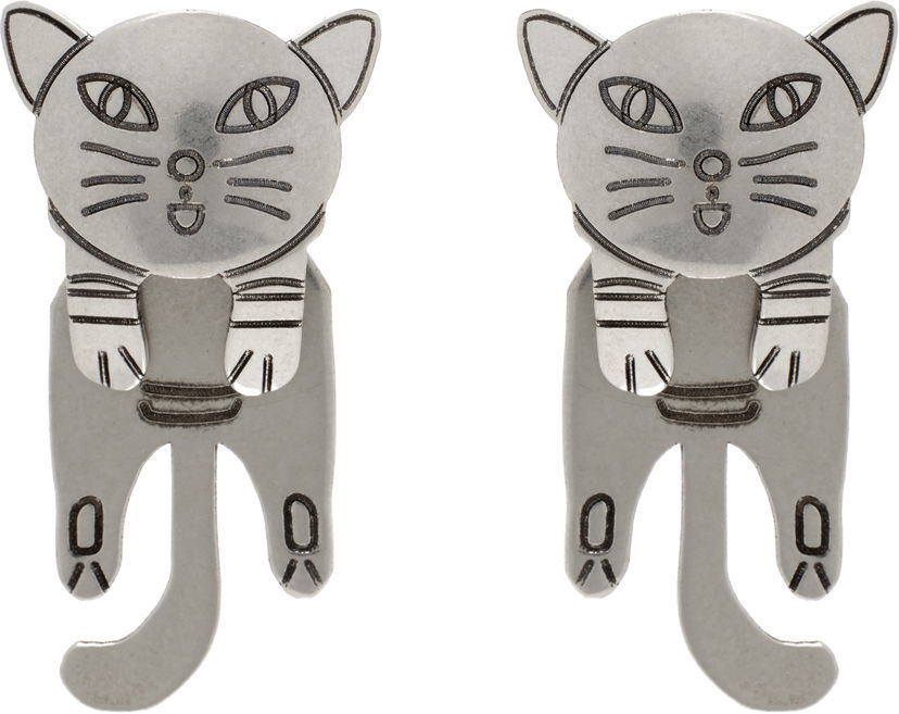 Uhani Marni Marni Cat Earrings Kovinski | ORMV0543A0 M2000