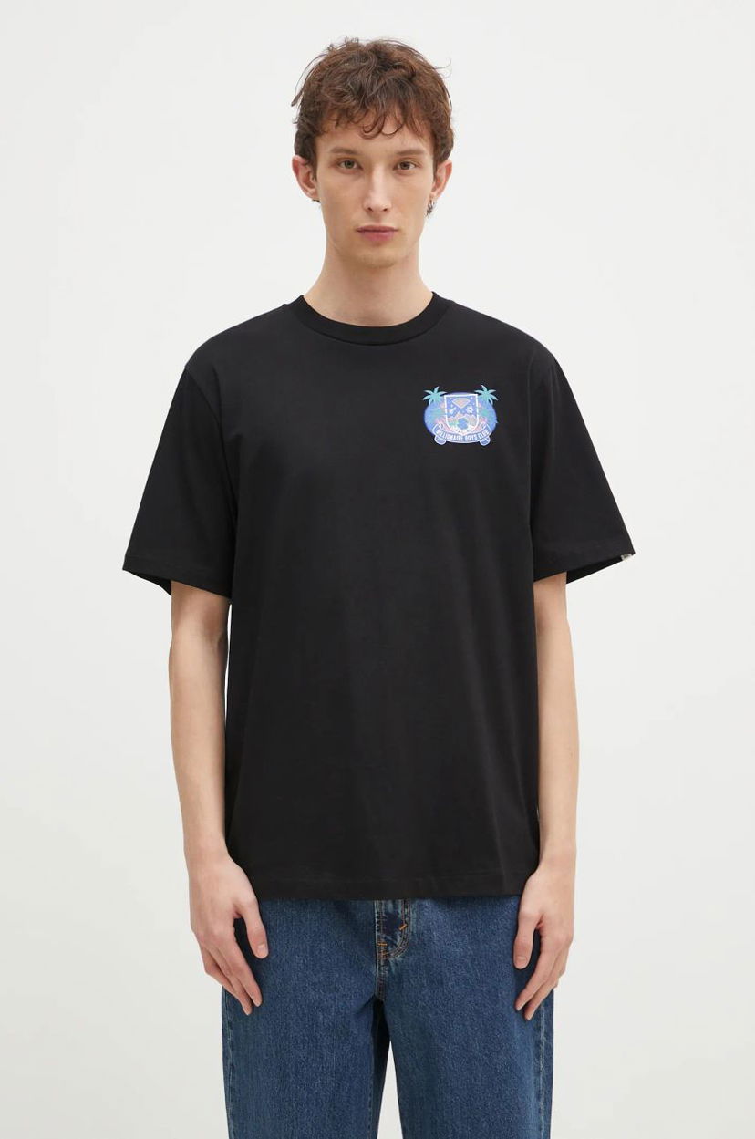 Majica BILLIONAIRE BOYS CLUB Billionaire Boys Club Tropical Crest T-Shirt Črna | B24461