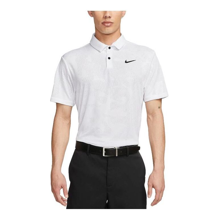 Polo majica Nike Jacquard Golf Polo Bela | DR5304-100