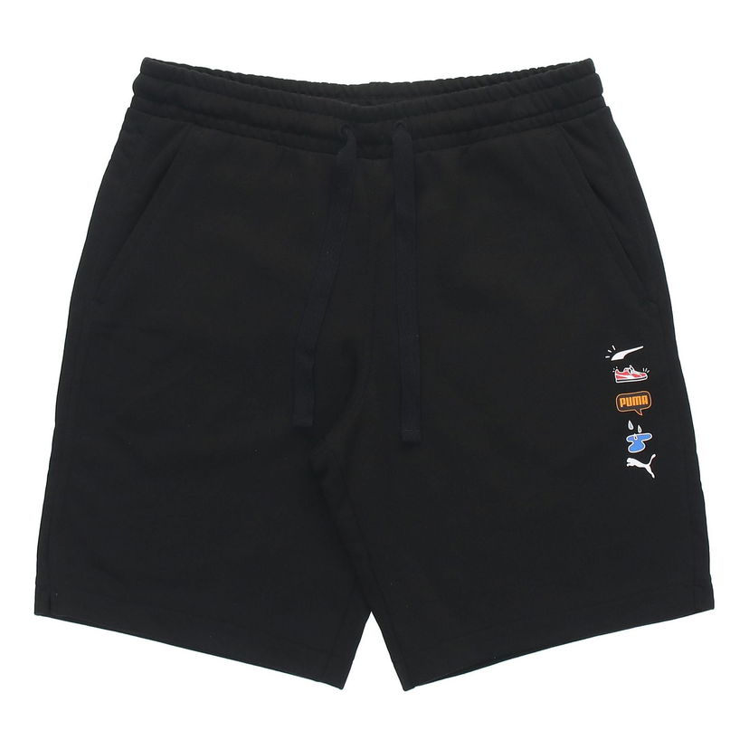 Kratke hlače Puma Awareness Athleisure Drawstring Shorts Črna | 532036-01