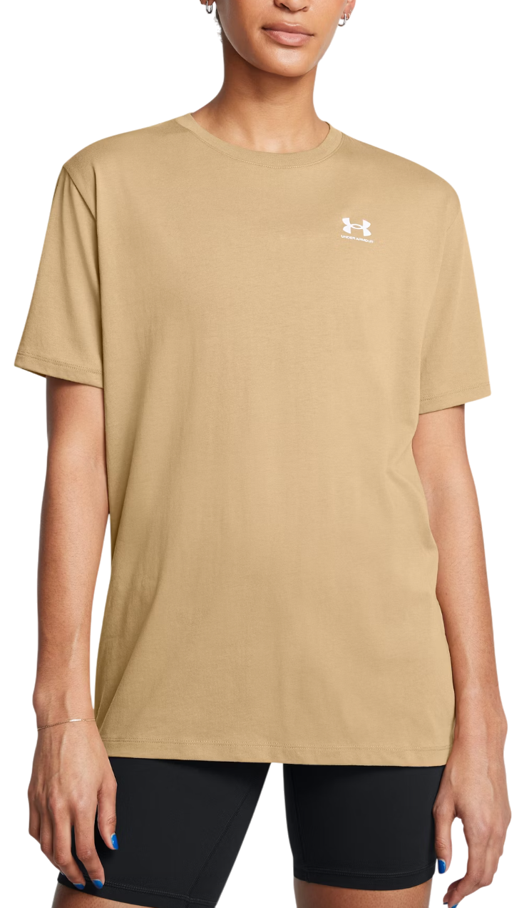 Majica Under Armour Under Armour BFOS Logo T-Shirt Bež | 1386844-263
