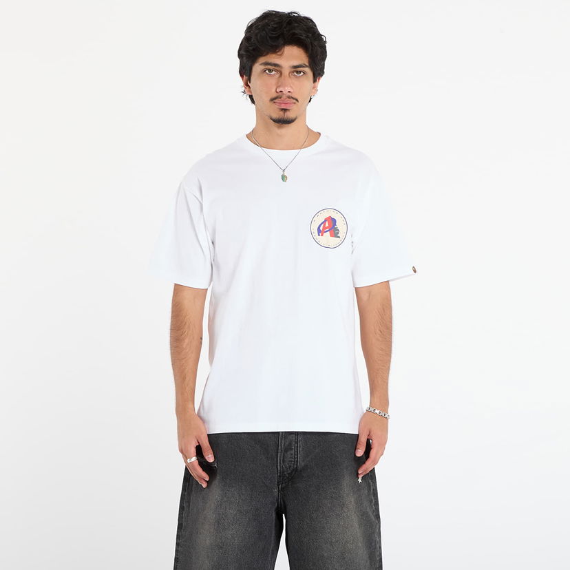 Majica BAPE Ape Transit Authority Tee Bela | 001TEL801051MWHT