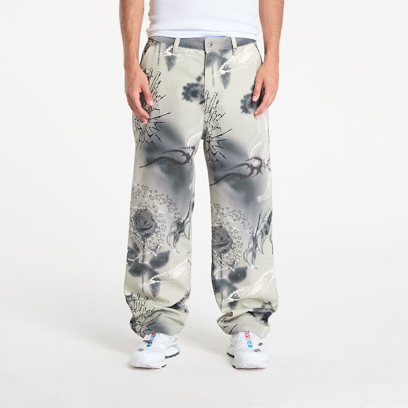 Hlače RIPNDIP RIPNDIP Stargazing Carpenter Wide Leg Pants Večbarvna | RNDSUM25114